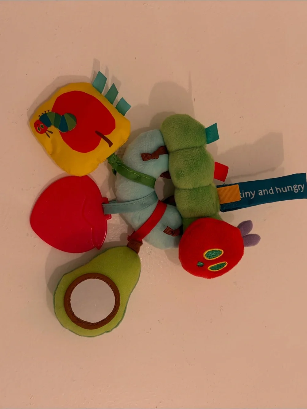 Eric Carle Very Hungry Caterpillar Baby Activity Toy Mirror Teether